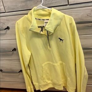 PINK quarter zip jacket